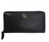 Gucci Zip Around Wallet, &pound;250, Accessories, Black, Leather, Front view